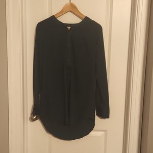 Womens dress blouse. Merona. Size small. Forest Green